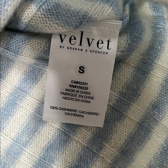 Velvet by Graham & Spencer “Monica” 100% Cashmere Sweater | Size Small | EUC💎 - Picture 6 of 11